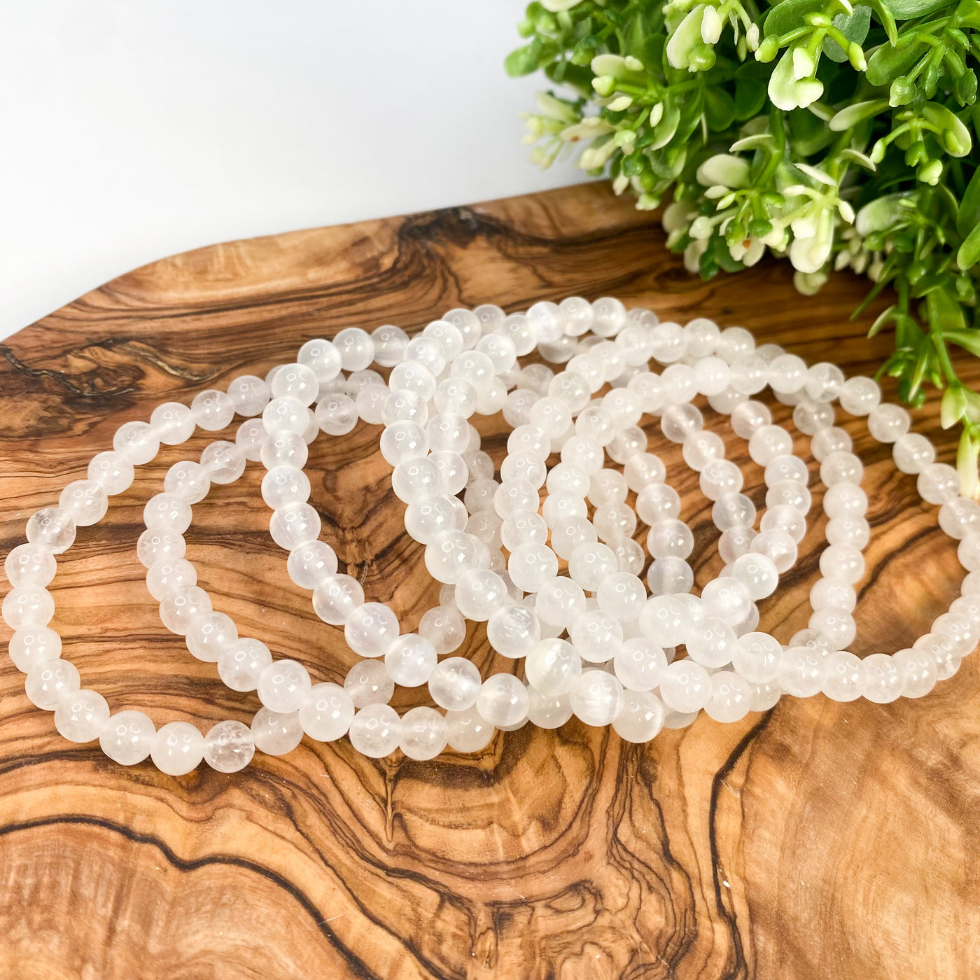 Selenite bracelet