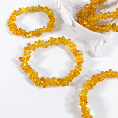 Transparent Amber Baby Bracelet for Emotional Immunity