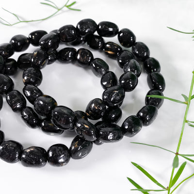 Rare Nuummite Bracelet for Psychic Abilities