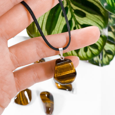 Brave Soul Tiger's Eye Pendant