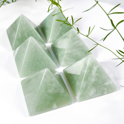 Green Jade Pyramid for Serendipity