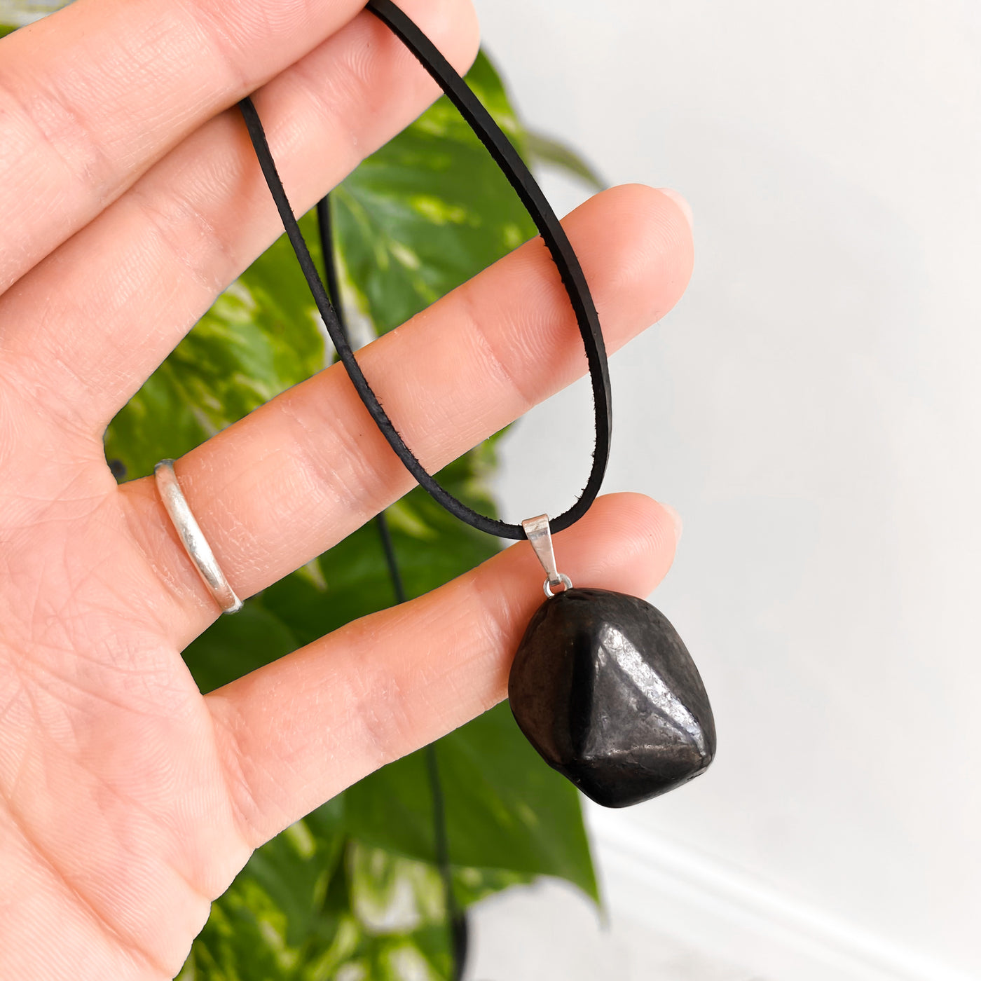 Shungite Pendant for Mind Clarity