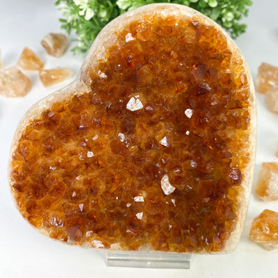 Citrine heart