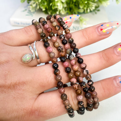 Rhodonite bracelet