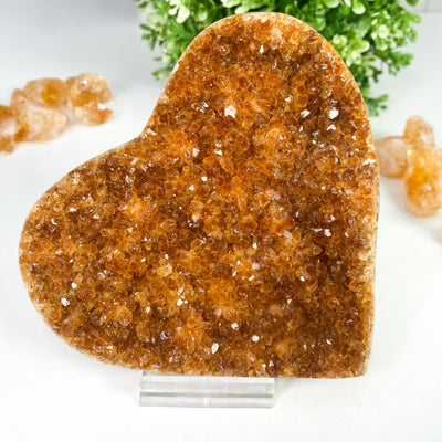 Citrine heart