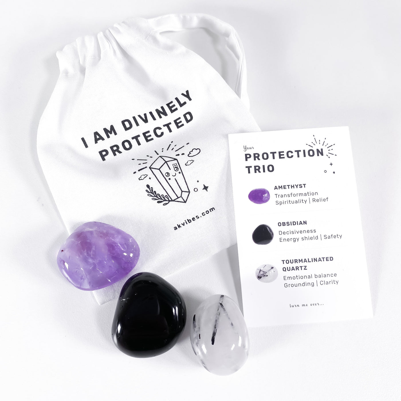 Protection Affirmation Pouch Set