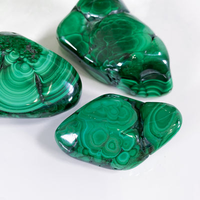 Premium Quality Hand-polished Malachite for Emotional Pain