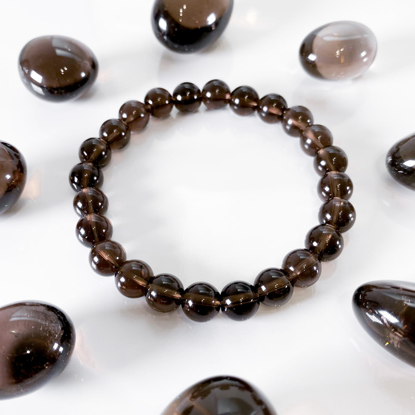 Stress Relieving Smoky Quartz Bracelet