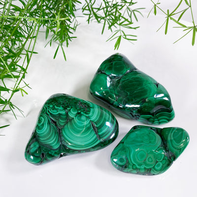 Premium Quality Hand-polished Malachite for Emotional Pain