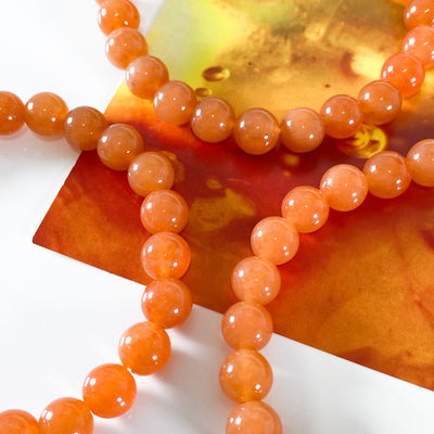 🍊 Orange Aventurine Bracelet for Confidence