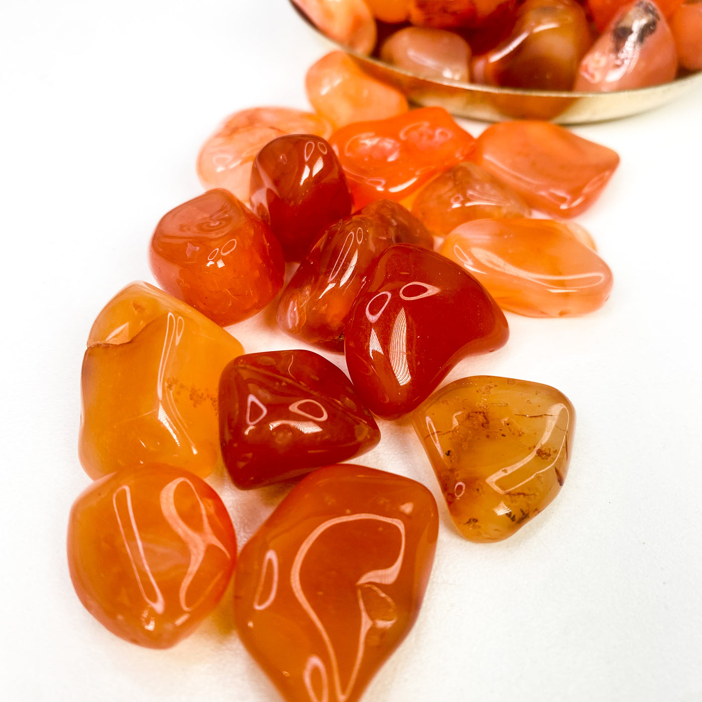 Carnelian tumbles