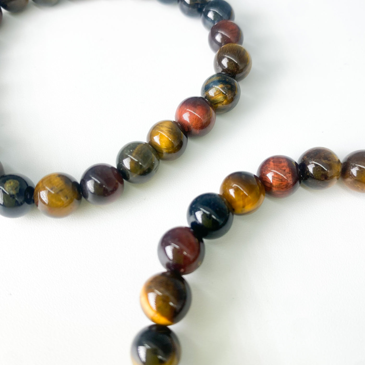 Bull’s Eye and Tiger’s Eye bracelet for energy protection