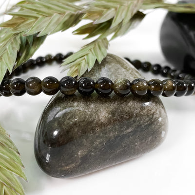 Golden Obsidian Bracelet