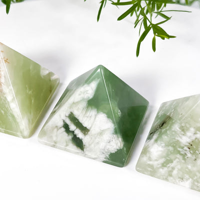 Green Jade Pyramid for Serendipity