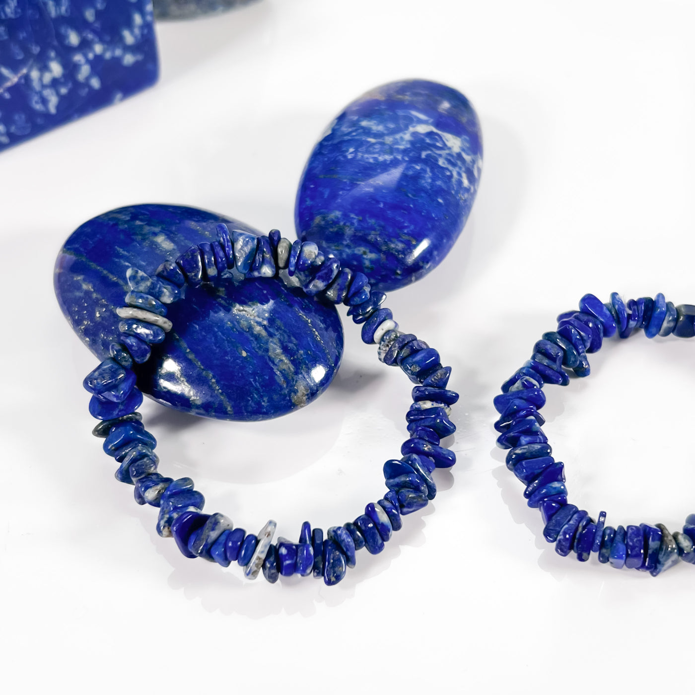 Tranformational Lapis Lazuli Chip Bracelet