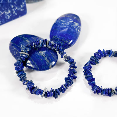 Tranformational Lapis Lazuli Chip Bracelet