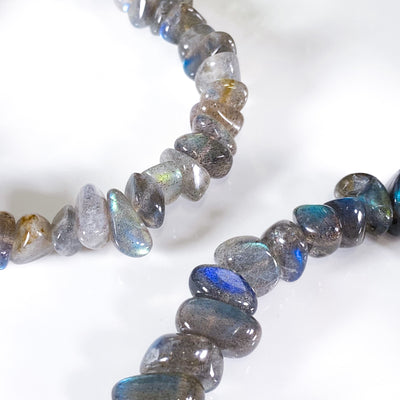 Premium Quality Labradorite Chip Bracelet