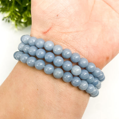 Angelite bracelet