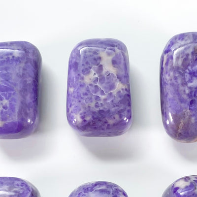 💜 Tumbled Purple Jade for Self-trust